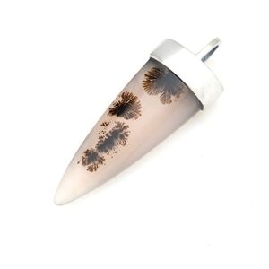Montana Moss Agate Sterling Silver Pendant